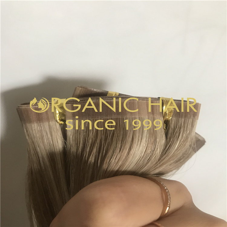 Cuticle intact Organic seamless weft  H225